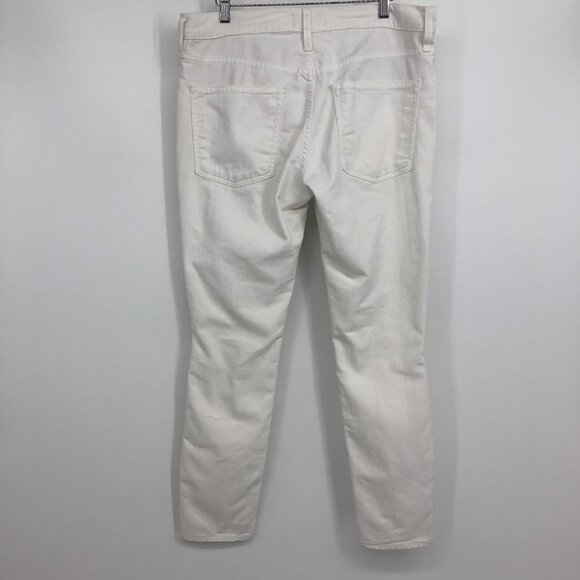 Vince White  denim Relaxed straight leg 5 pocket jeans waist 31 (unisex) - Picture 4 of 16